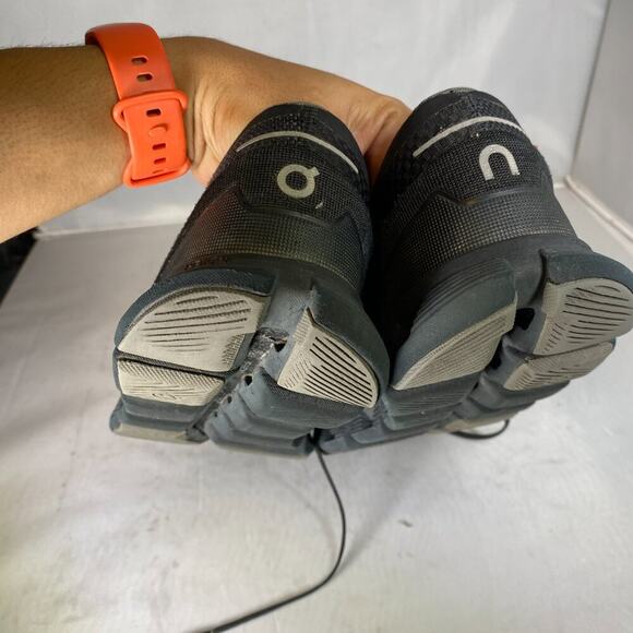 On Running Black Athletic Cloud X, Black/Asphalt  M9 - Picture 4 of 8